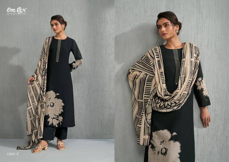 Omtex tivra block Dress material manufacturers in Bangalore